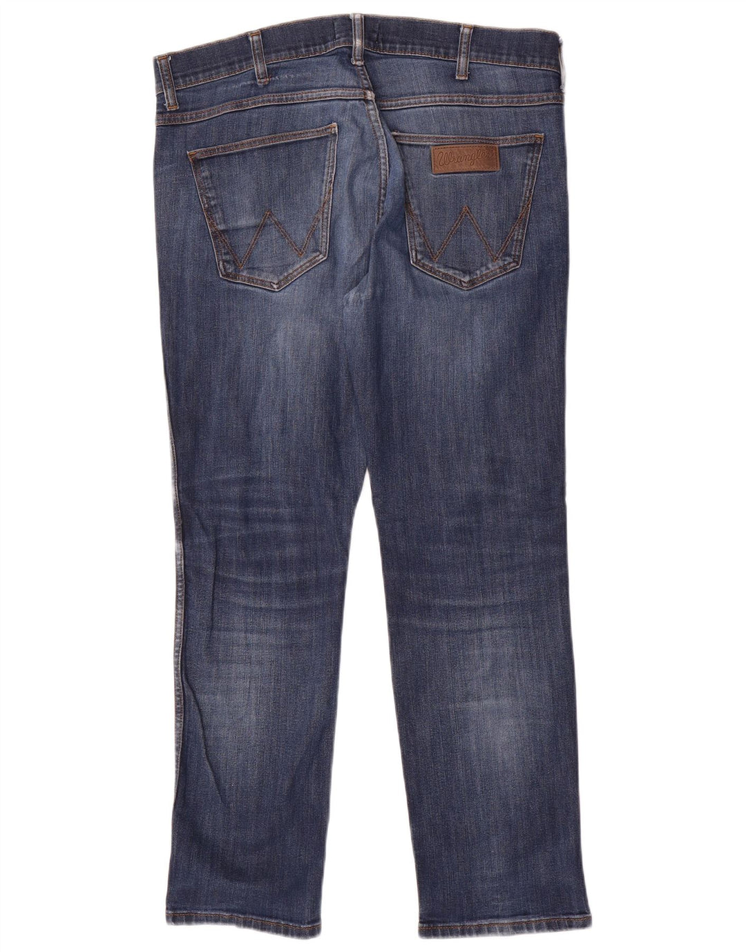 Męskie jeansy Wrangler Greensboro W33 L30 Granatowy poliester