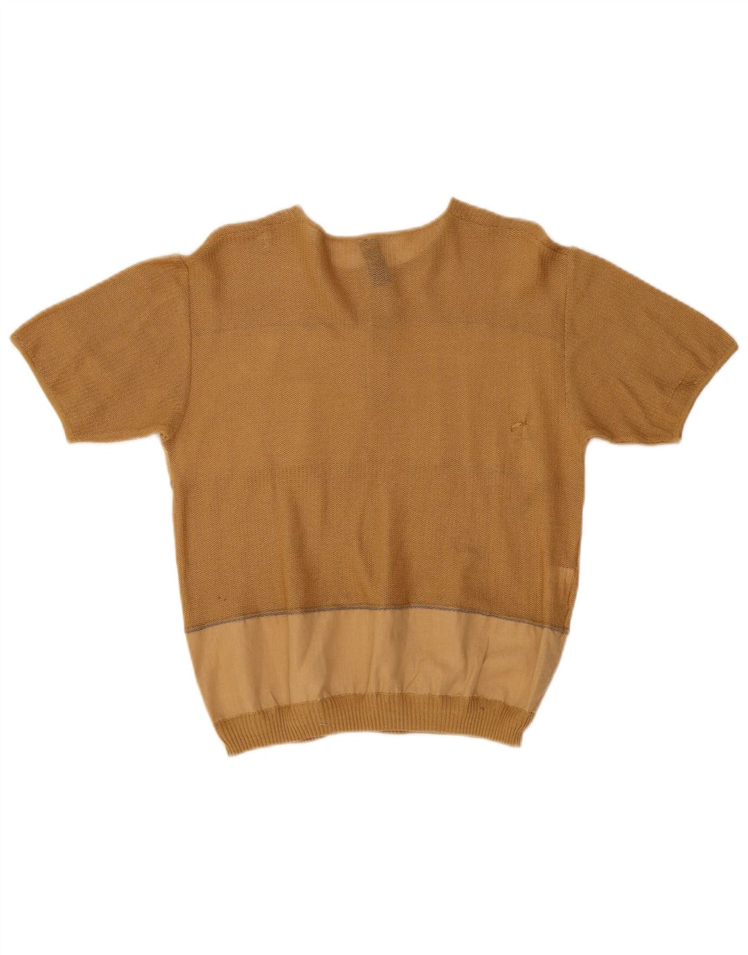 Damski sweter MODIGLIANI z okrągłym dekoltem IT 48 XL w kolorze beżowym