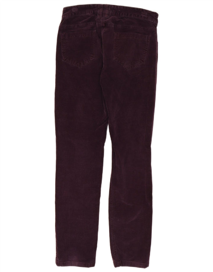Damskie spodnie typu slim casual Jigsaw W32 L30 fioletowe