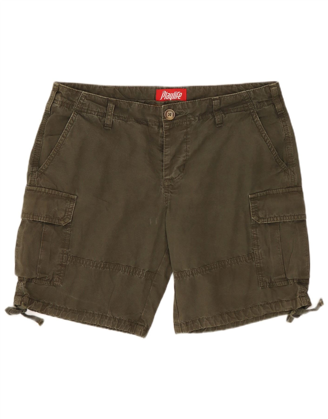 Damskie spodenki cargo Playlife IT 44 Medium W32 Khaki