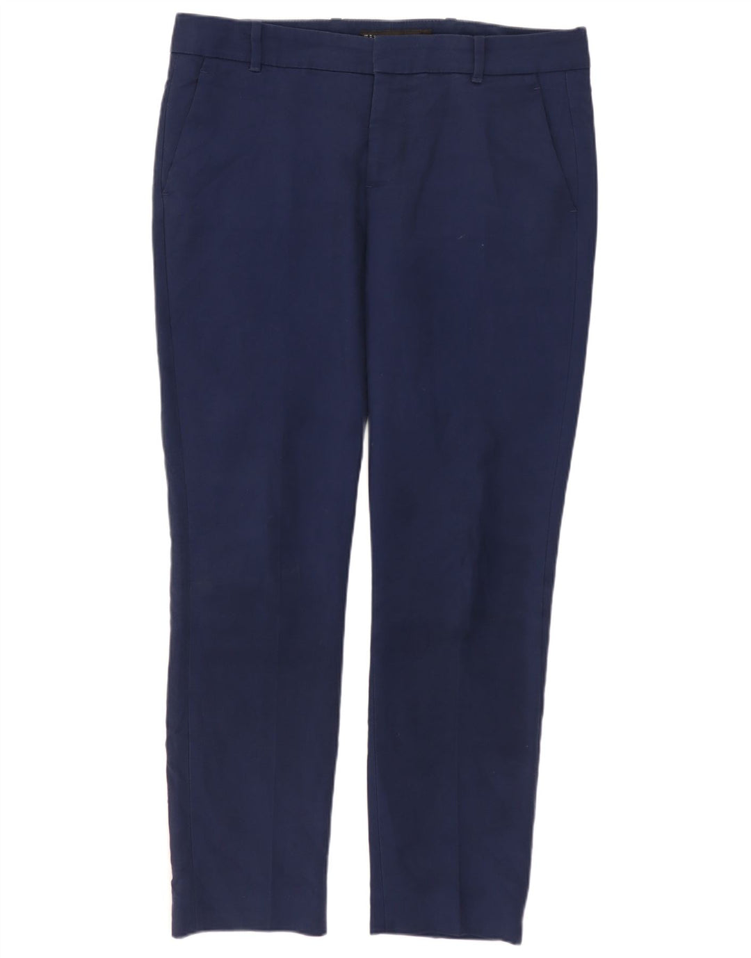 Spodnie damskie Zara Slim Chino Medium W28 L28 Granatowe