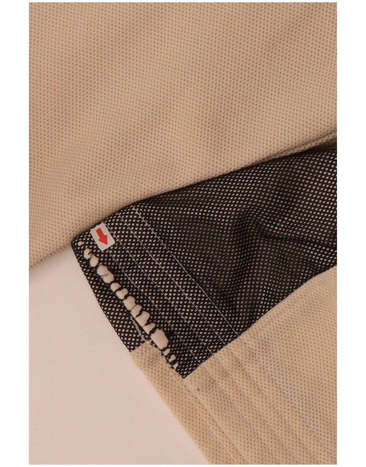 Męska kurtka dresowa ASICS z grafiką, w kolorze średniego beżu