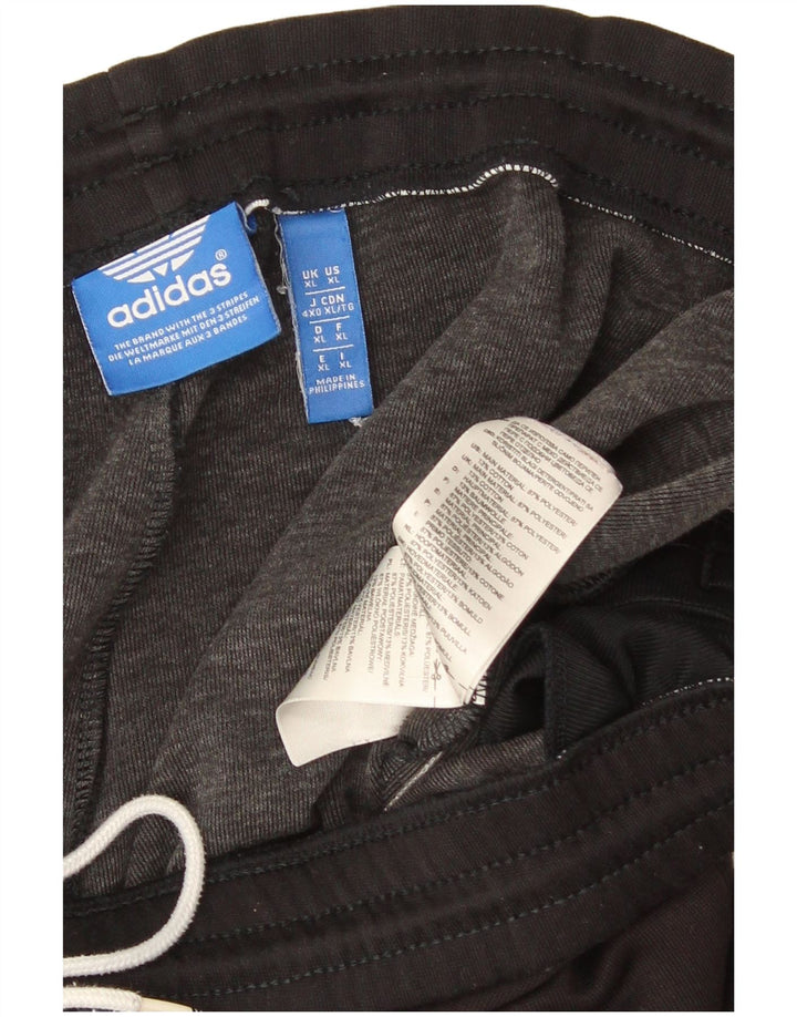 Męskie spodenki sportowe Adidas XL, czarne, poliestrowe