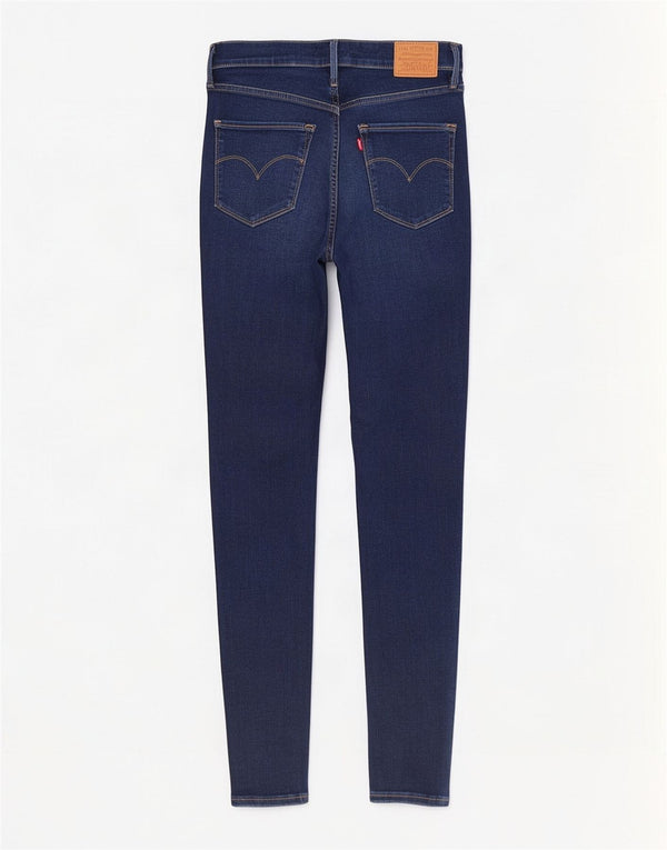 Damskie jeansy Levi's 720 Super Skinny W27 L30 Granatowa bawełna