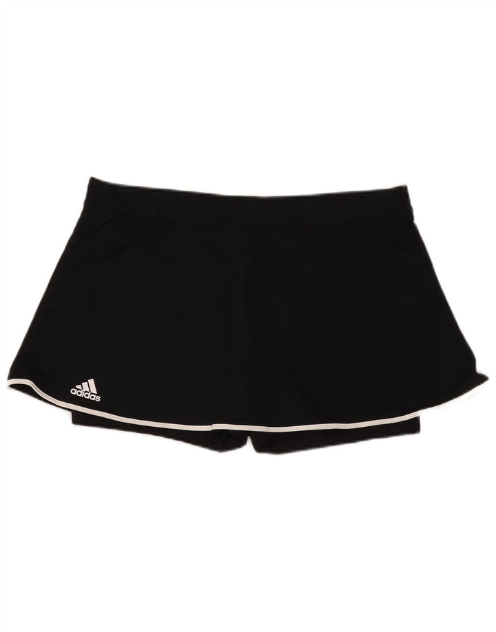 Damska skort ADIDAS Climalite UK 20/22 XL, czarny poliester
