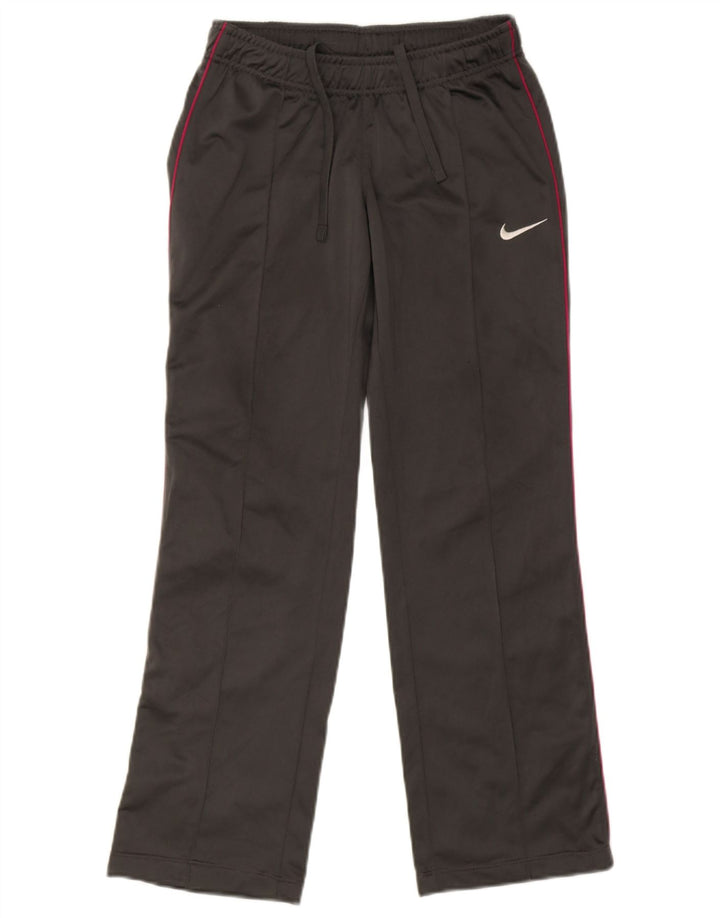 Damskie spodnie dresowe Nike UK 10, małe, czarne, poliestrowe