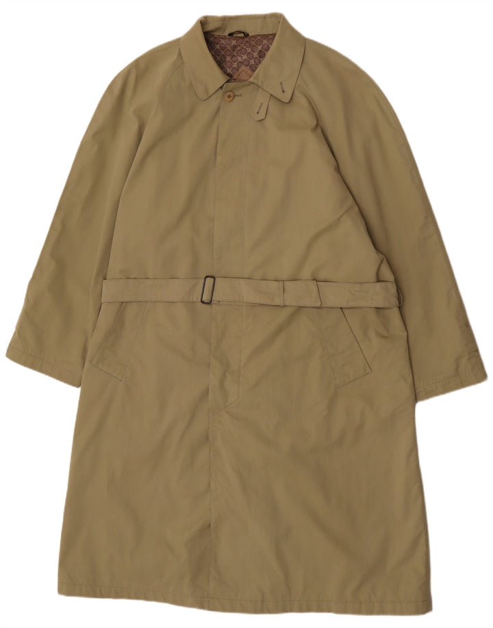 Płaszcz męski Pal Zileri IT 48, średnia bawełna khaki