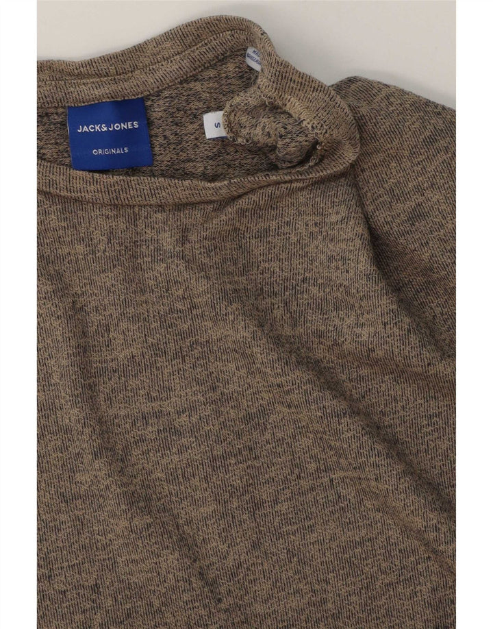 T-shirt męski Jack & Jones, mały, szary, nakrapiany