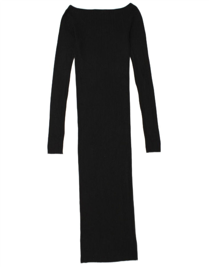 Damska sukienka sweterkowa Zara UK 8 Small Black