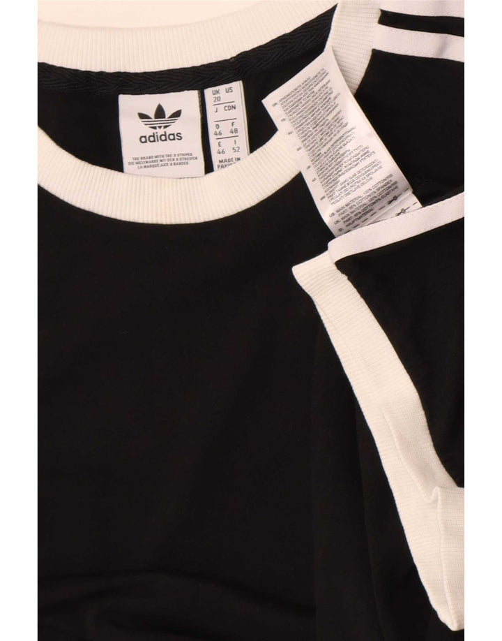 Damska koszulka Adidas Top UK 20 2XL Czarna