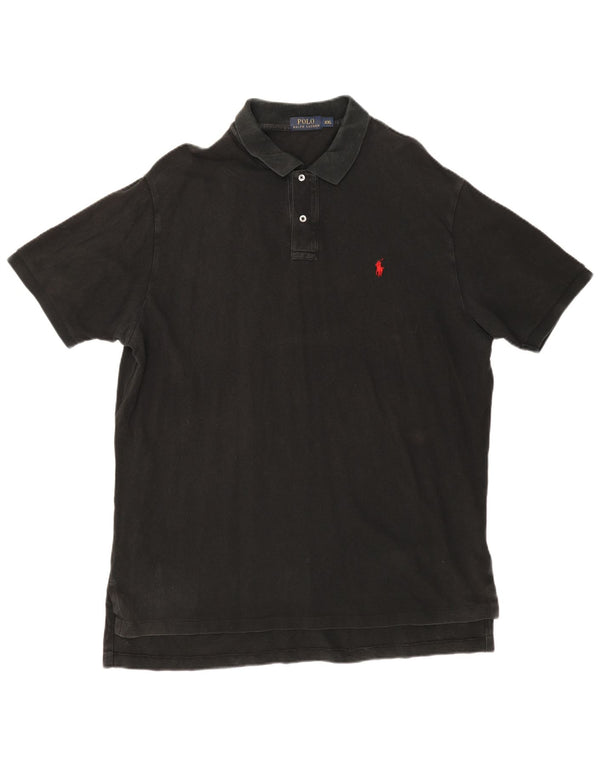 Męska koszulka polo Ralph Lauren 2XL, czarna, bawełniana