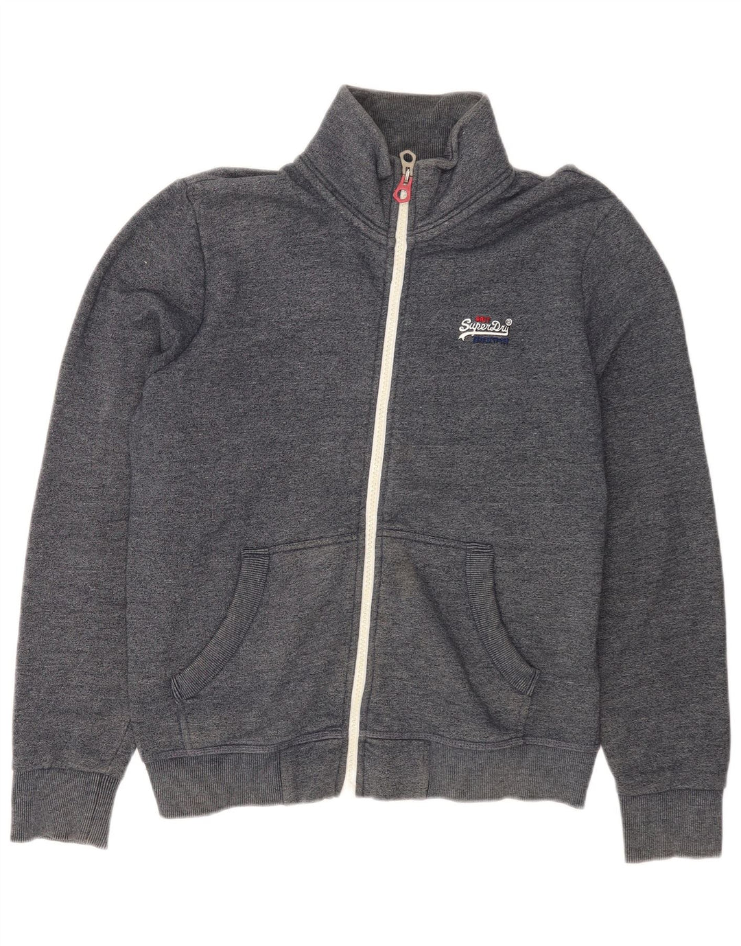Męska kurtka dresowa Superdry XL, granatowa, bawełniana