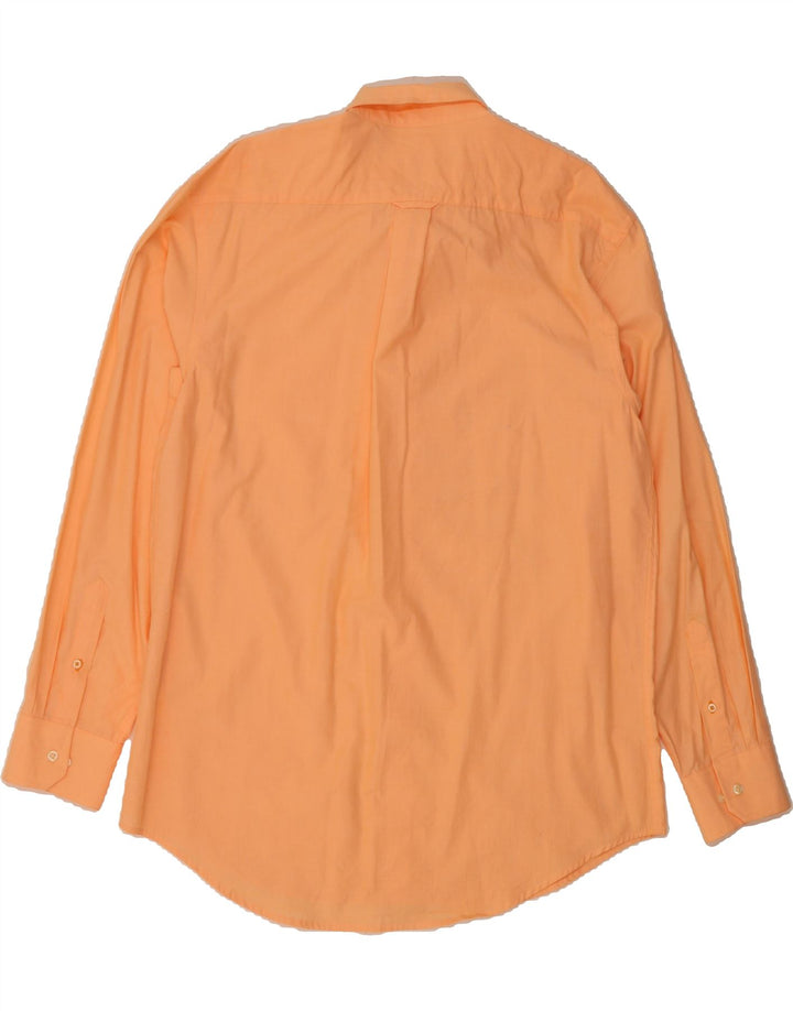 IZOD Mens Grant Fit Shirt Large Orange Cotton Vintage Izod and Second-Hand Izod from Messina Hembry 