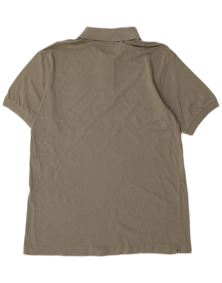 Męska koszulka polo LACOSTE, rozmiar 4, średnia, bawełniana khaki
