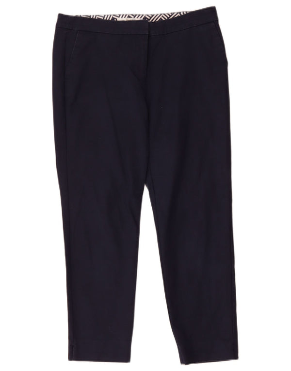 Spodnie damskie Boden Crop Chino UK 12 Medium W32 L25 Granatowa bawełna