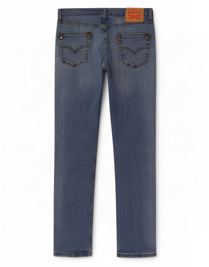 Męskie jeansy Levi's 511 Slim W30 L32 Niebieskie bawełniane