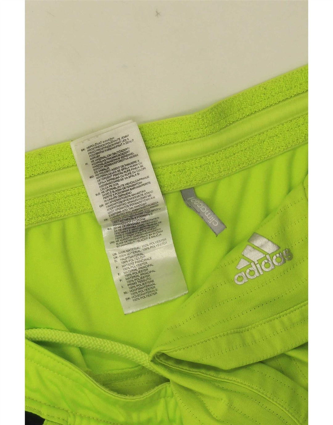 Męskie spodenki sportowe Adidas Climacool, duże, zielone, z poliestru