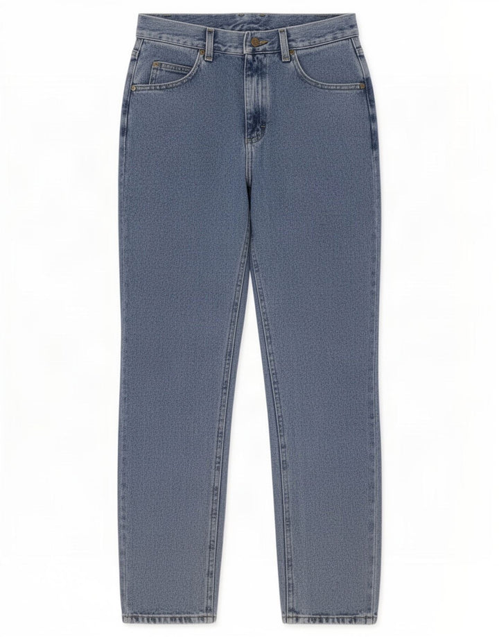 Damskie jeansy Lee Tapered W26 L30 Niebieskie