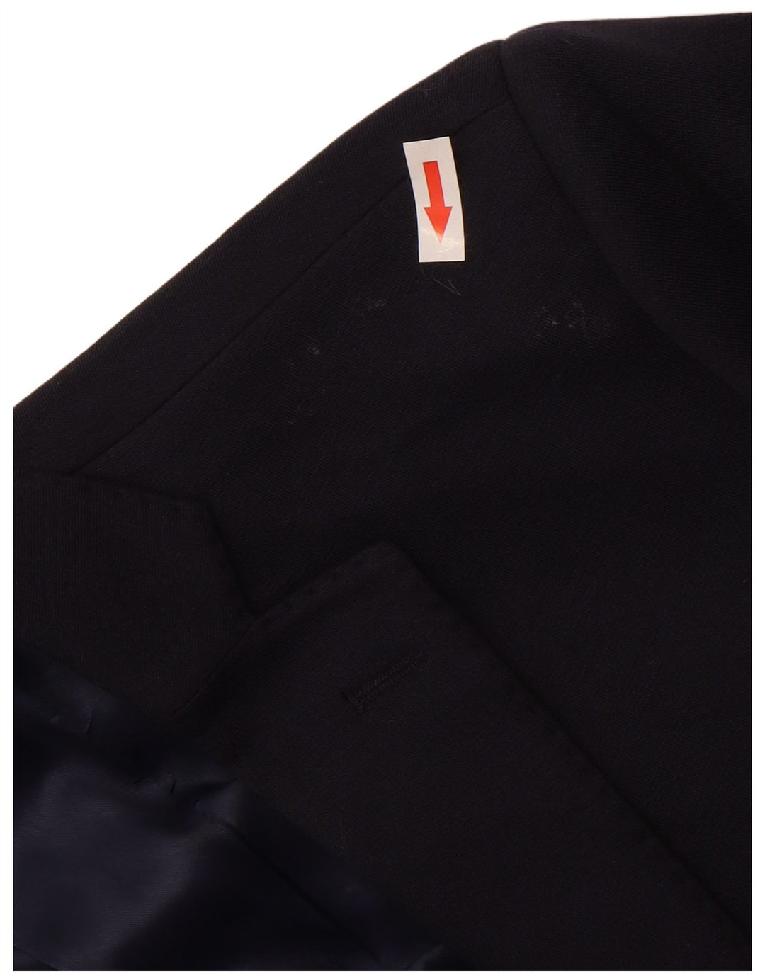 Marynarka męska John Barritt Slim Fit zapinana na 2 guziki UK 40, duża, granatowa