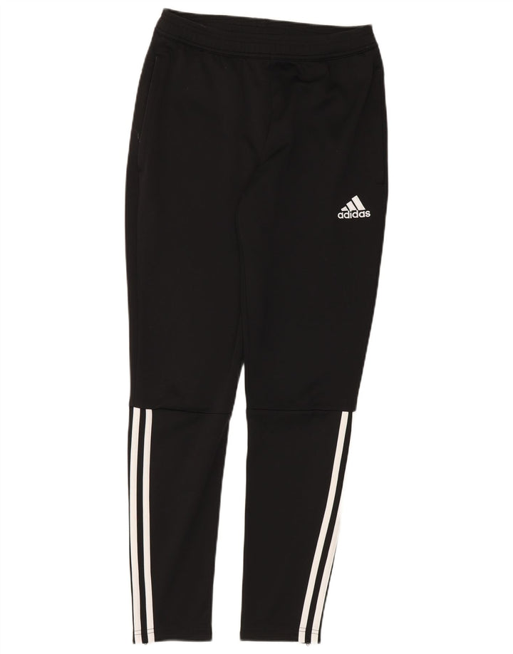Męskie spodnie dresowe Adidas Aeroready, małe, czarne, poliestrowe