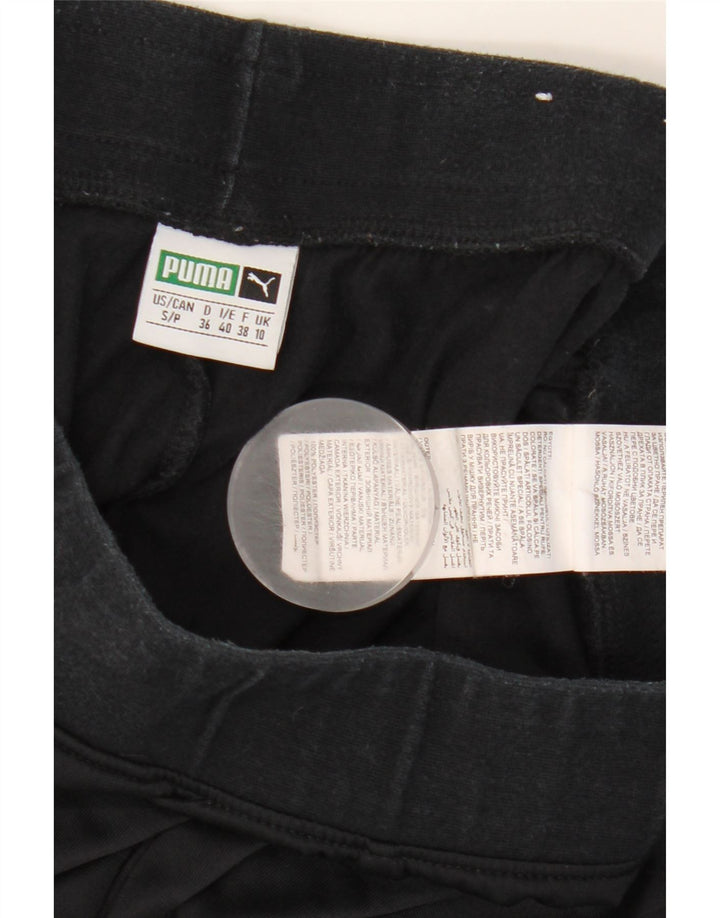 Damskie spodnie dresowe Puma Joggers UK 10 Małe czarne paski z poliestru