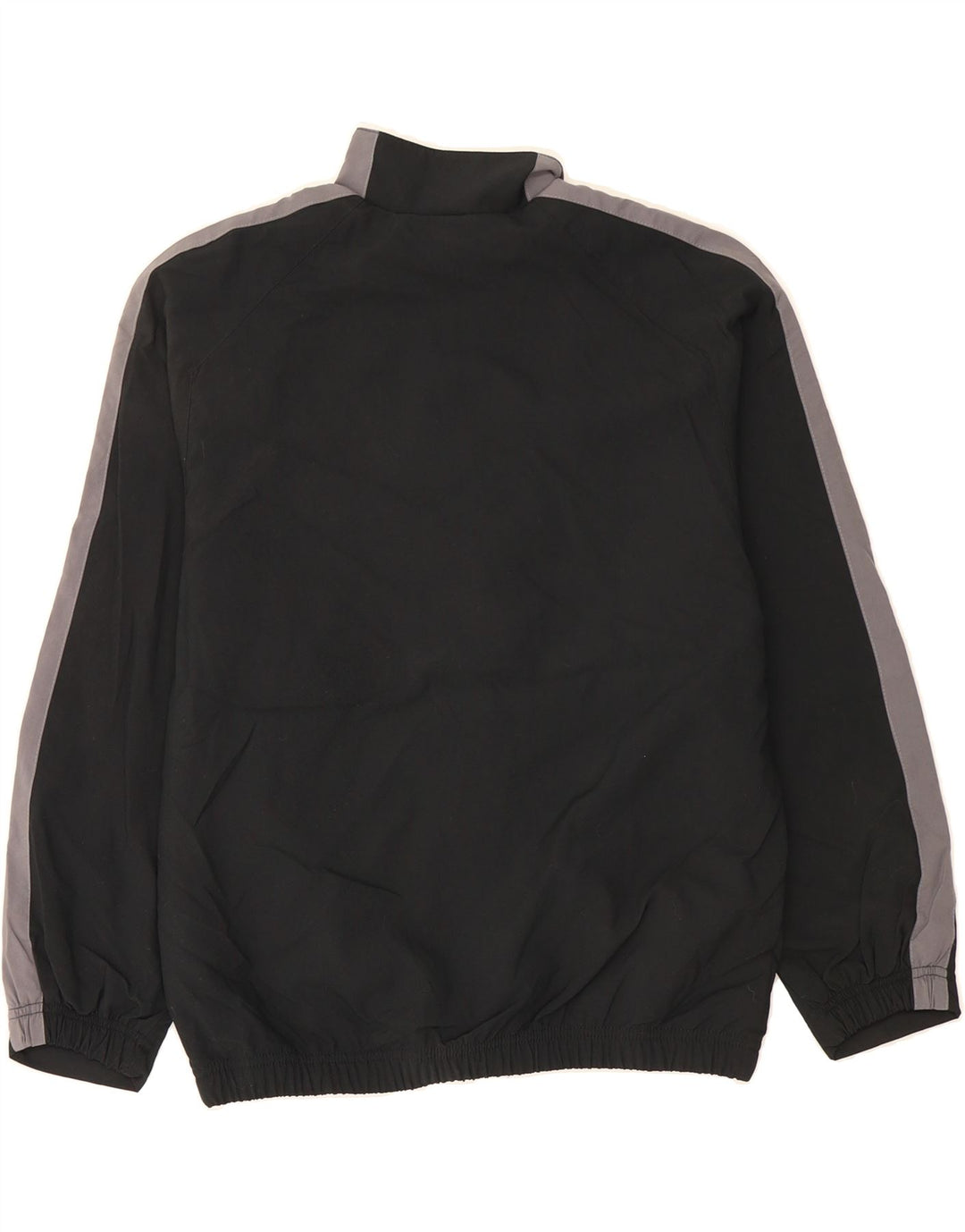 NIKE Boys Graphic Tracksuit Top Jacket 12-13 Years Large Black Colourblock Vintage Nike and Second-Hand Nike from Messina Hembry 