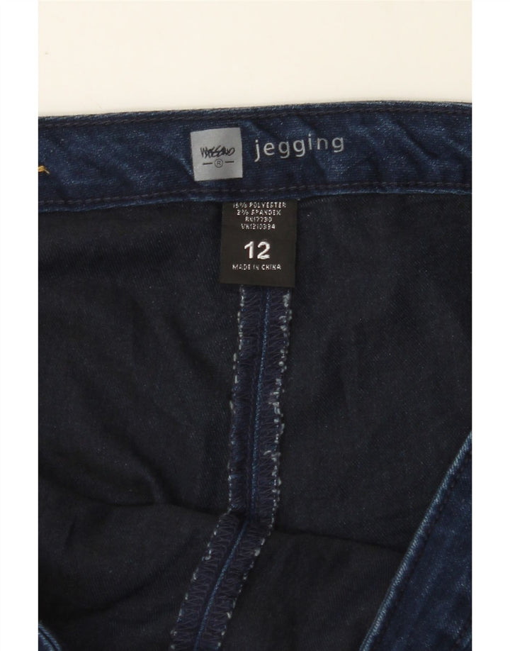MOSSIMO Womens Jegging Jeans US 12 Large W34 L32 Blue Polyester Vintage Mossimo and Second-Hand Mossimo from Messina Hembry 