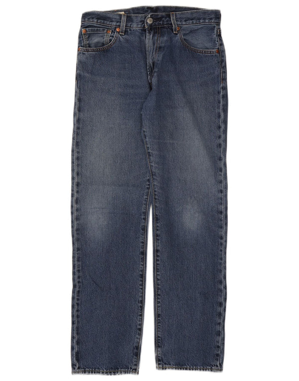 Damskie proste dżinsy Levi's W29 L32 Niebieskie bawełniane