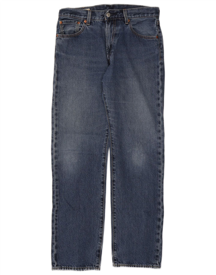 Damskie proste dżinsy Levi's W29 L32 Niebieskie bawełniane