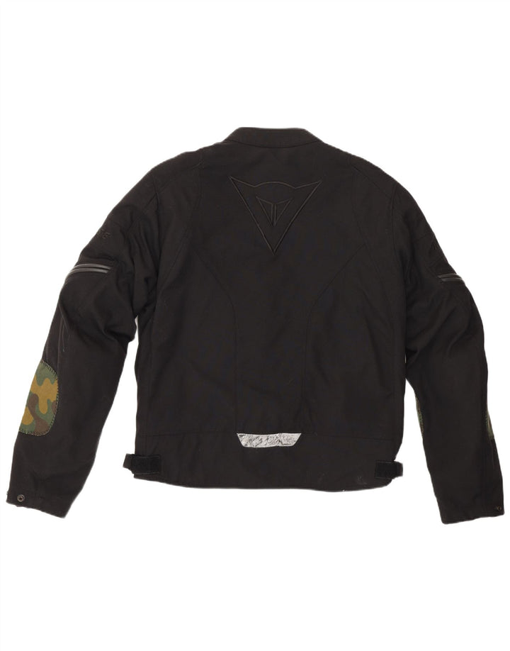 Męska kurtka wyścigowa Dainese Graphic EU 50, mała, czarna, nylonowa w kamuflażu