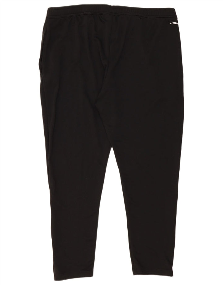 Męskie spodnie dresowe Adidas Aeroready 2XL, czarny poliester