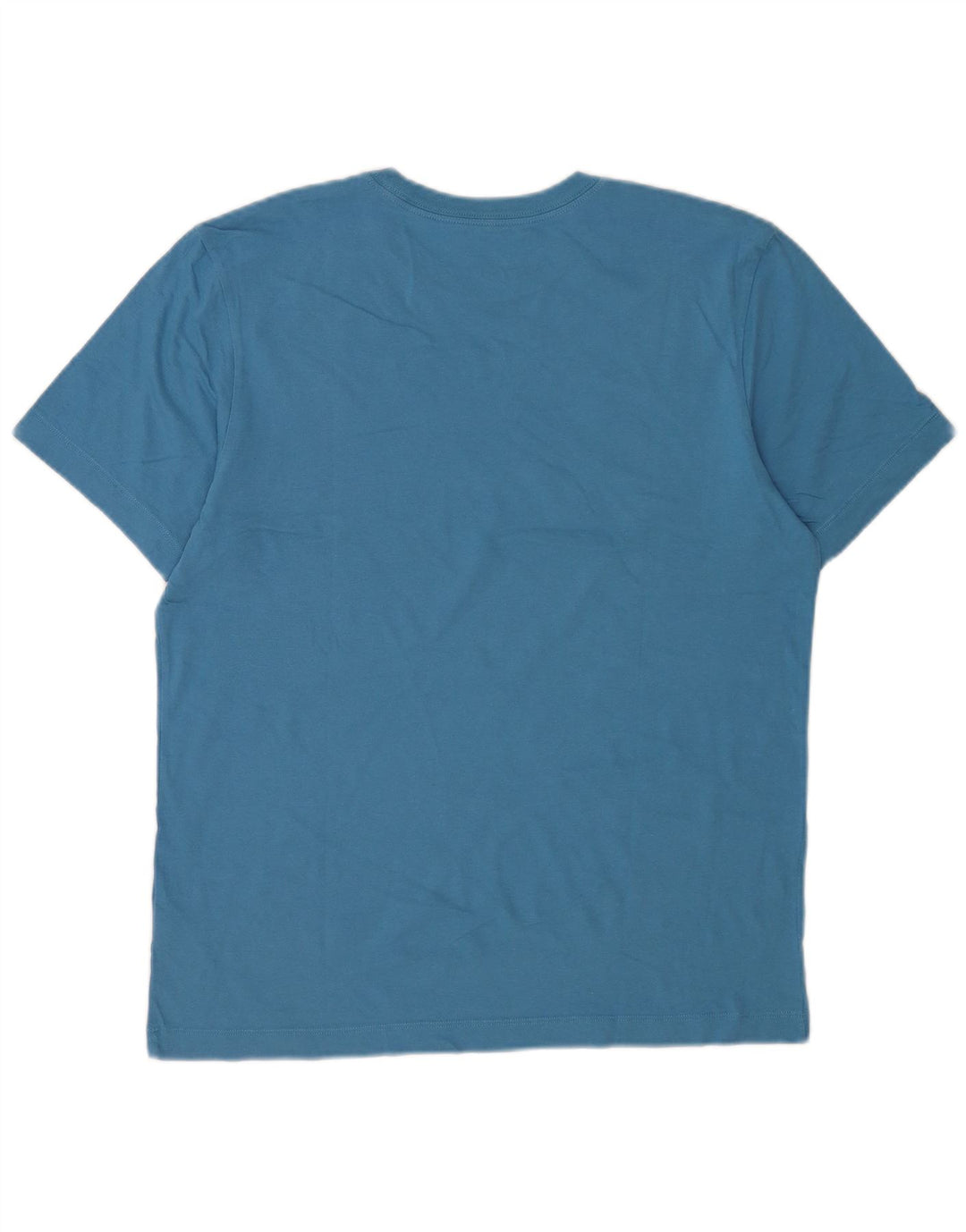 Męski T-shirt z grafiką Nike, średni niebieski, bawełniany