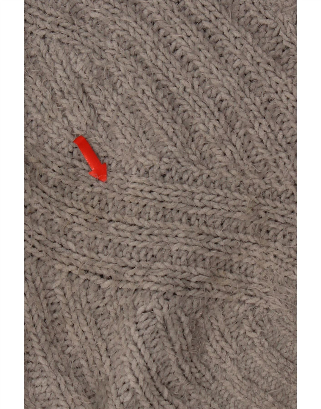 Marks & Spencer Damski sweter oversize UK 18 XL, szary poliester