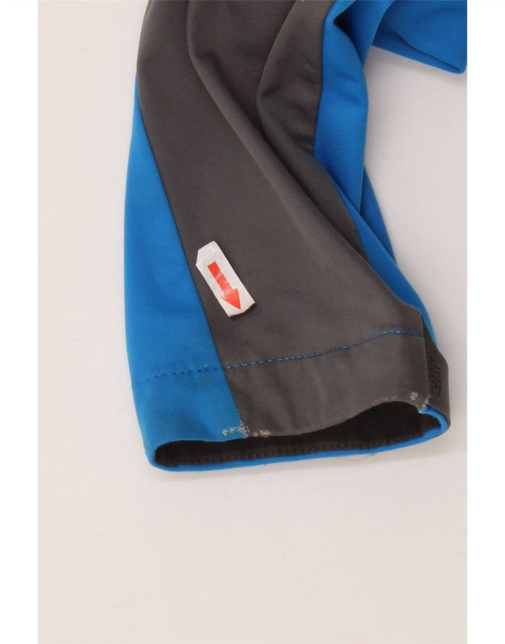 Męska kurtka dresowa The North Face z poliestru w kolorze średnioniebieskim
