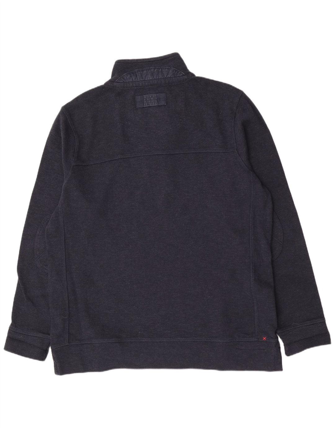 Męski sweter zapinany na guziki Fat Face XL Granatowy, bawełniany klasyk
