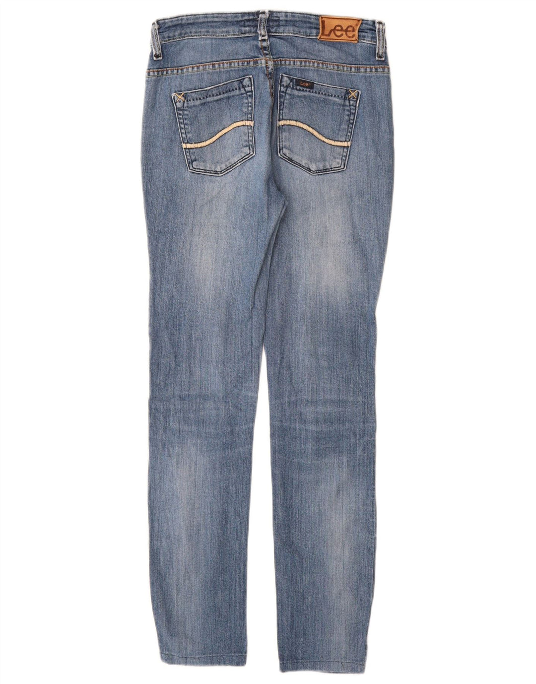 Damskie jeansy Lee Slim W26 L29 Niebieskie