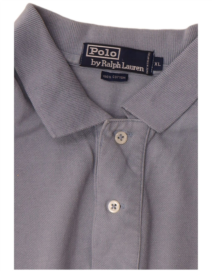 Koszula męska Polo Ralph Lauren XL, szara, bawełniana