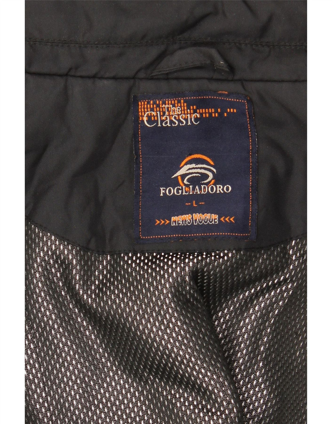 Męska kurtka bomberka FOGLIADORO UK 40 duża czarna