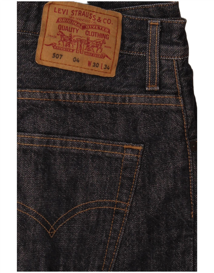 Damskie jeansy Levi's Bootcut W30 L34 granatowe