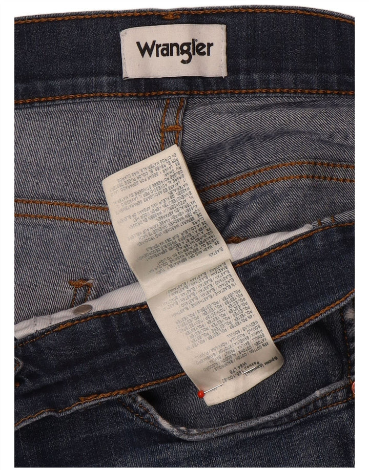 Męskie jeansy Wrangler Greensboro W33 L30 Granatowy poliester