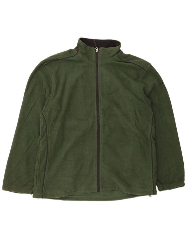 Męska kurtka polarowa IZOD UK 42 XL Khaki, poliester
