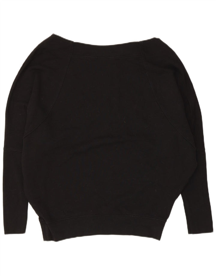 Damski sweter oversize ALL SAINTS UK 14, średni czarny, bawełniany