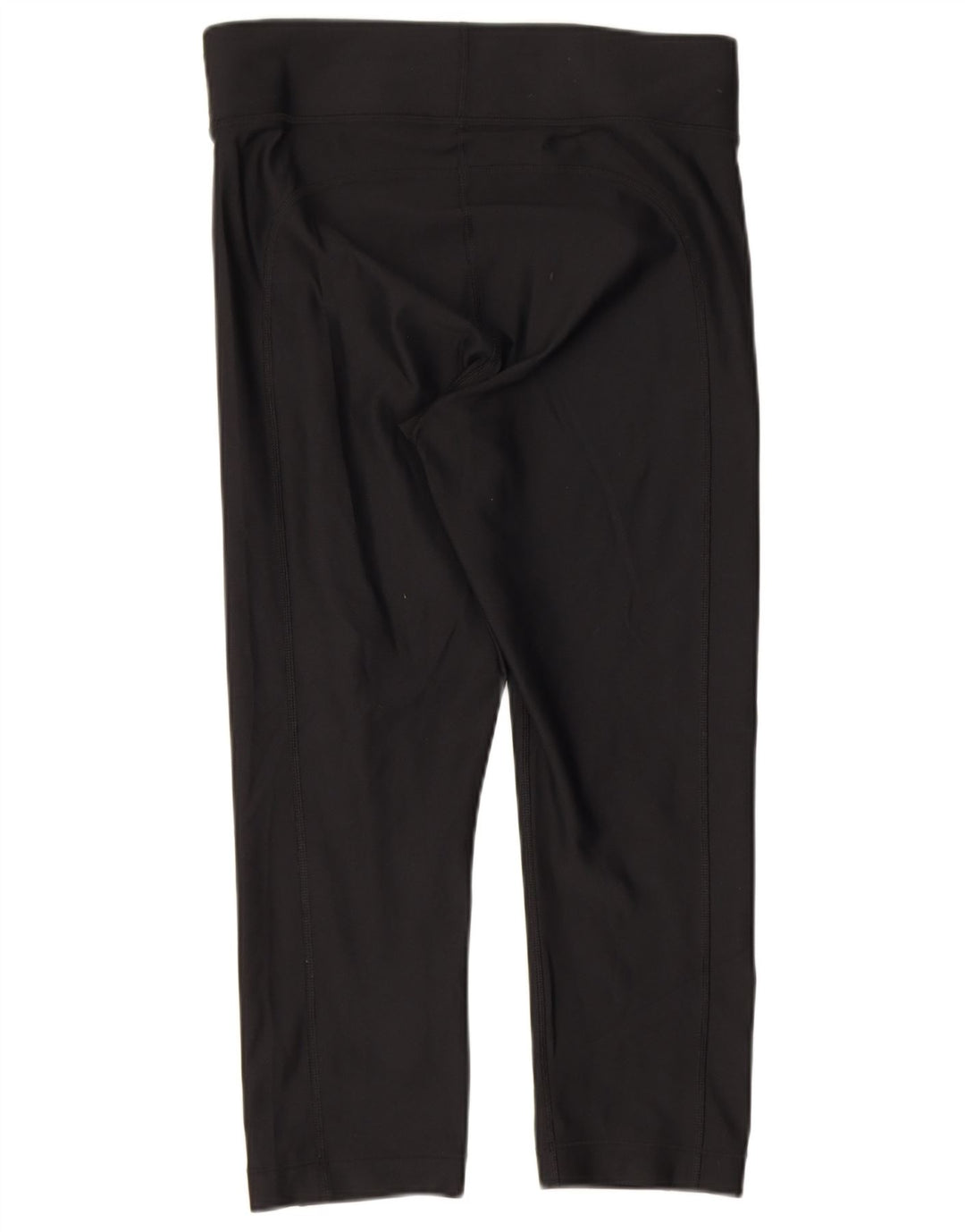 Damskie legginsy Under Armour Heat Gear Capri UK 12, średni czarny poliester