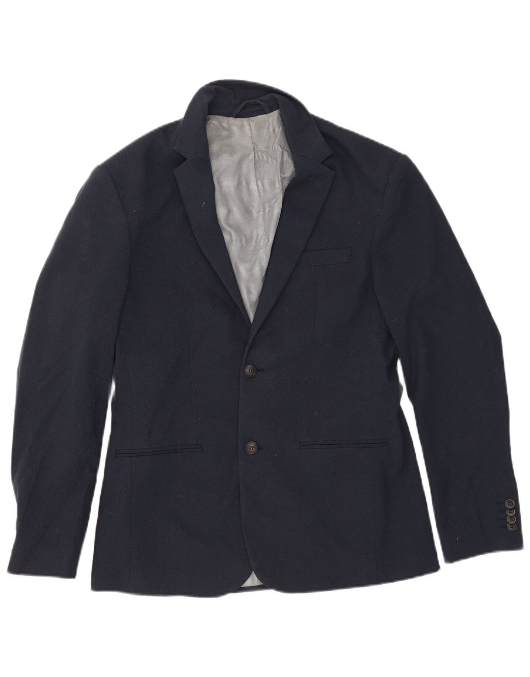 Męska marynarka Jack & Jones zapinana na 2 guziki IT 52 XL, granatowa, poliester