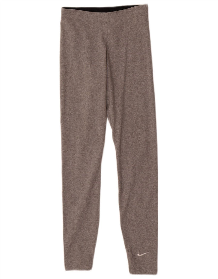 Legginsy damskie Nike UK 6 XS, szara bawełna