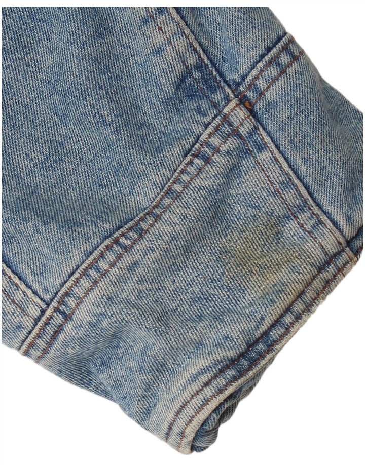 MĘSKA MĘSKA Dżinsowa kurtka Sherpa UNIFORM UK 42 XL Niebieska