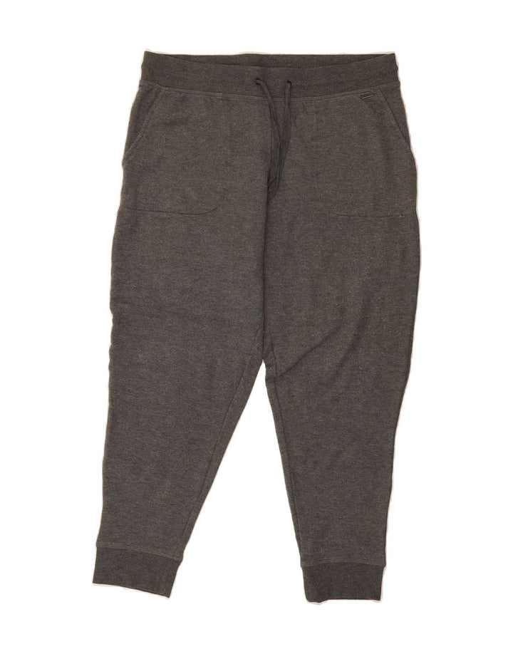 EDDIE BAUER Mens Tracksuit Trousers Joggers Large  Grey Modal Vintage Eddie Bauer and Second-Hand Eddie Bauer from Messina Hembry 