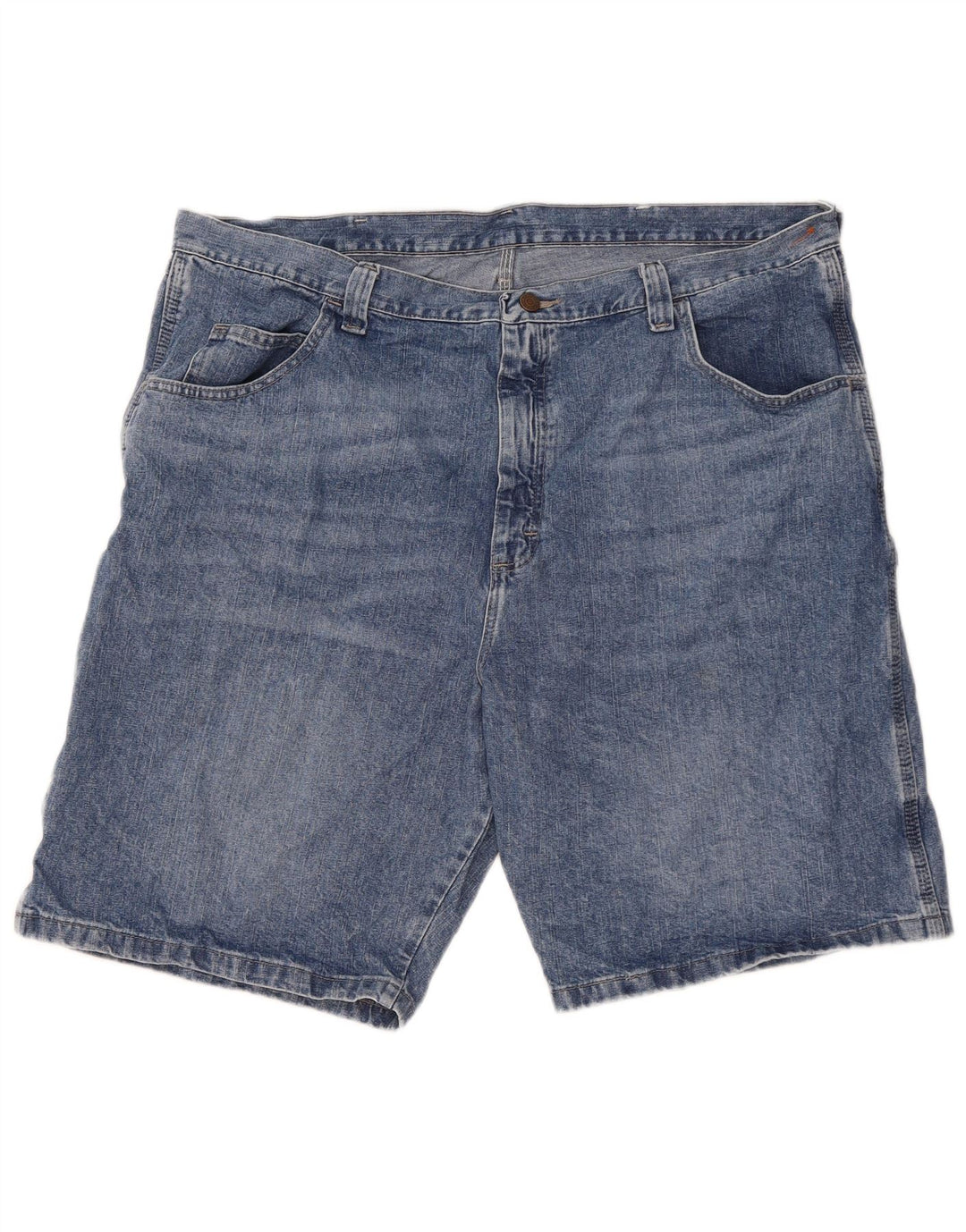 Męskie spodenki jeansowe WRANGLER Cargo W42 2XL Niebieskie, bawełniane