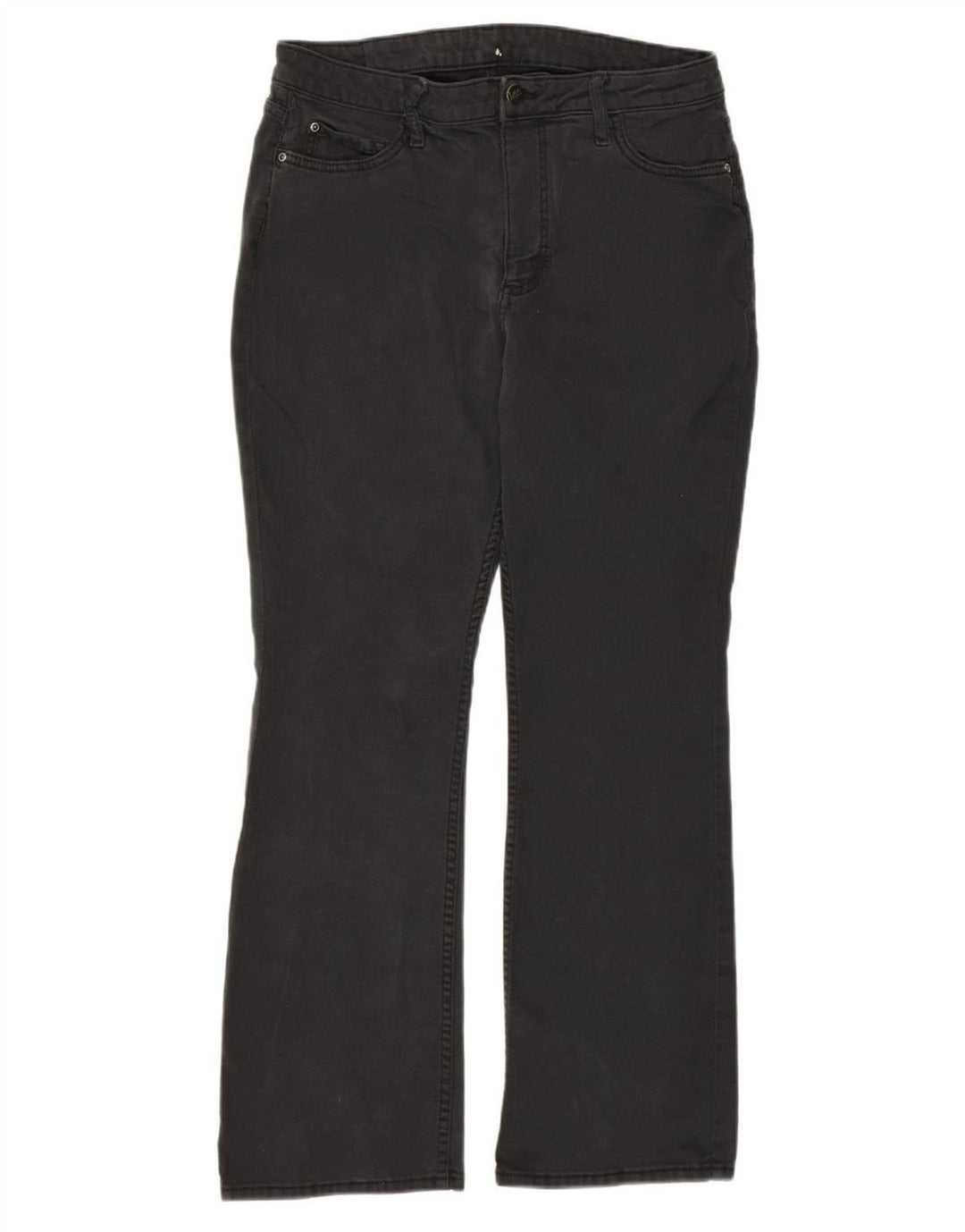 Damskie jeansy Lee Bootcut UK 14 XL W36 L28 Szara bawełna