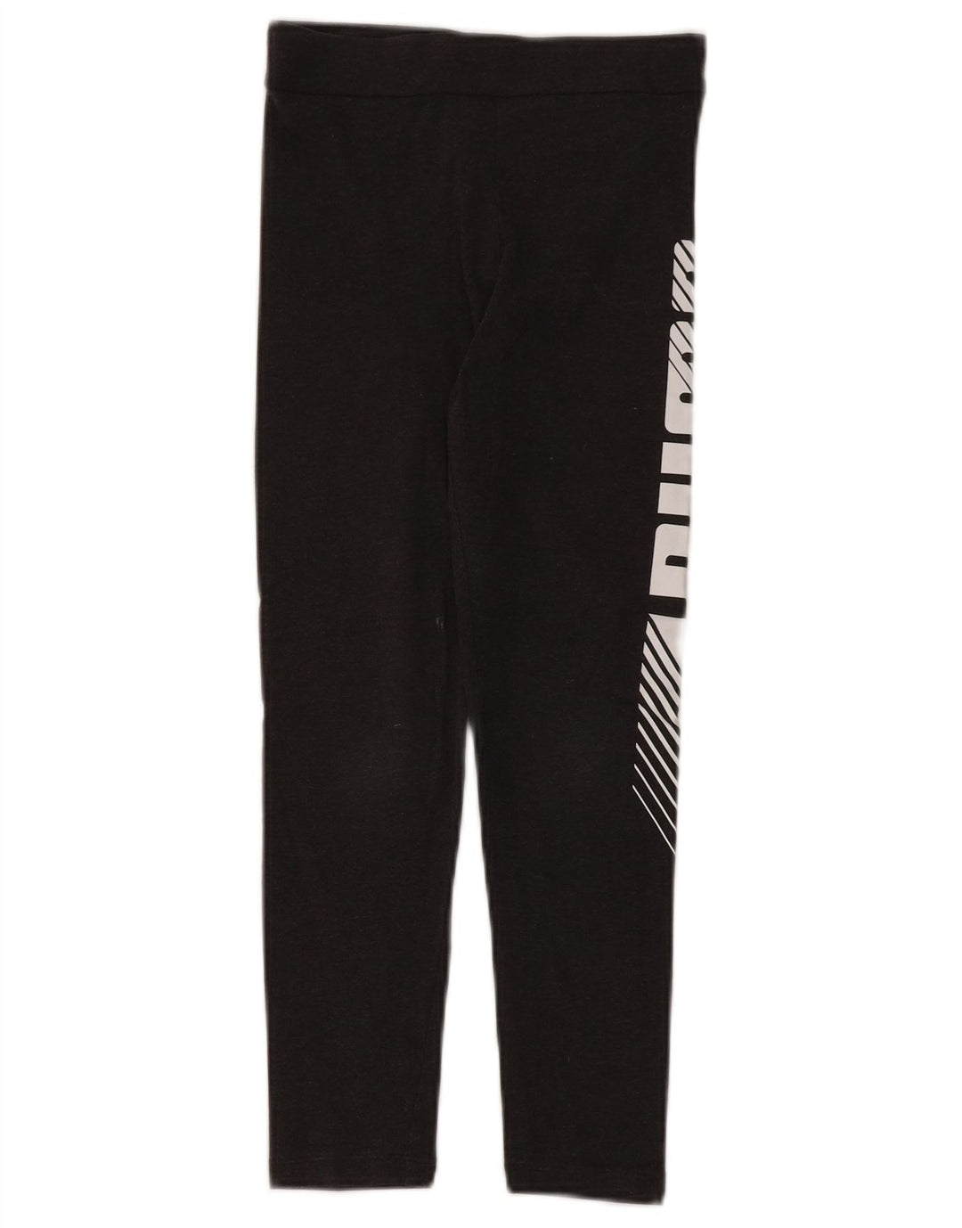 Dziewczęce legginsy z grafiką Puma 9-10 lat, szare